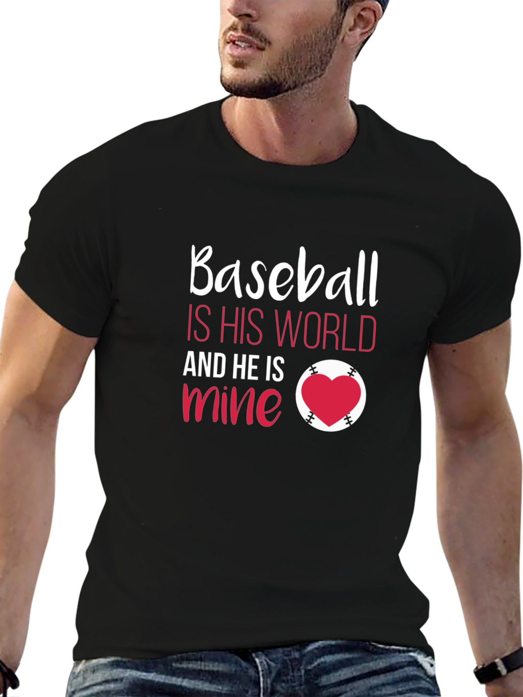 Baseball is His World Tee