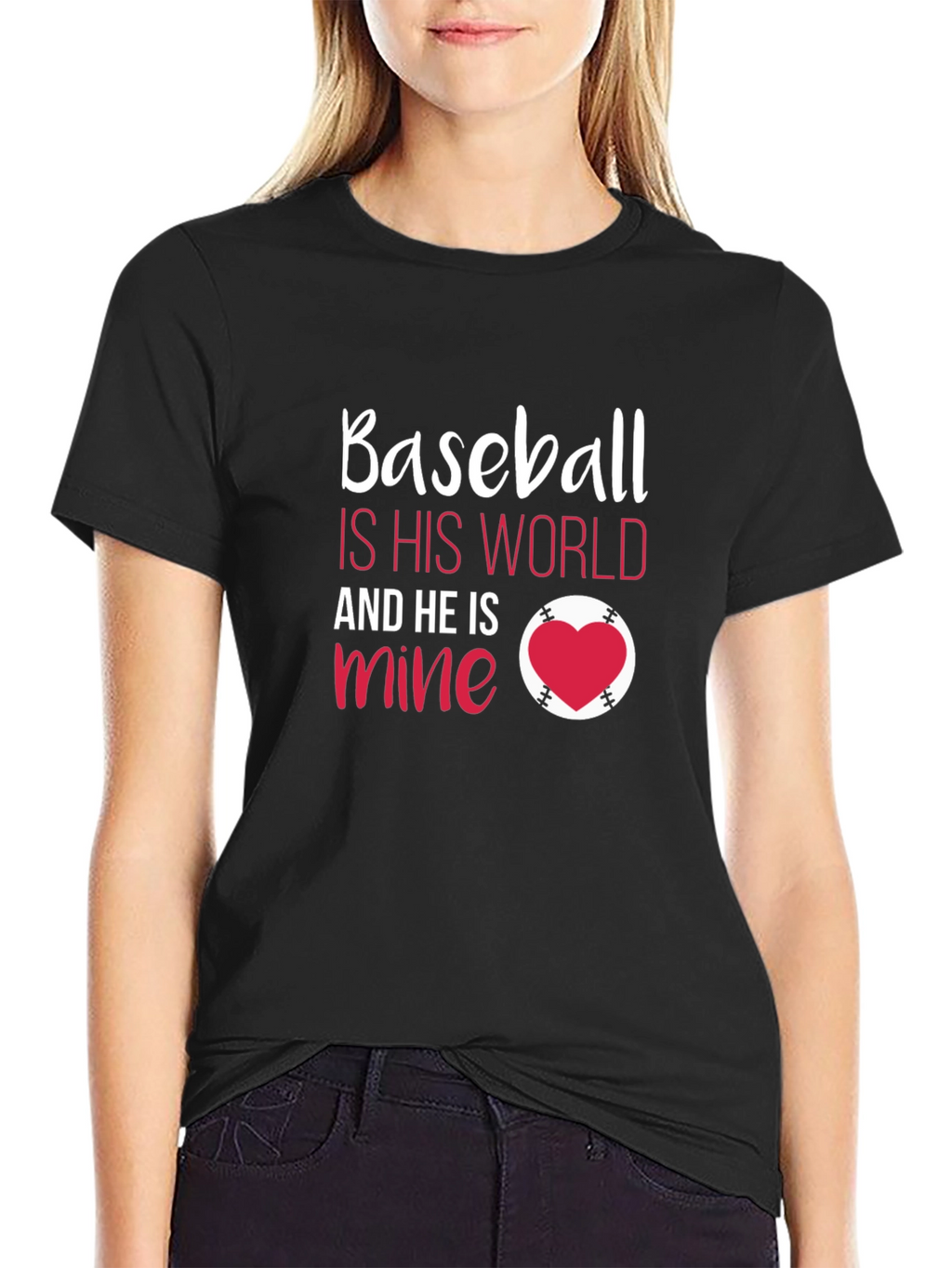 Baseball is His World Tee