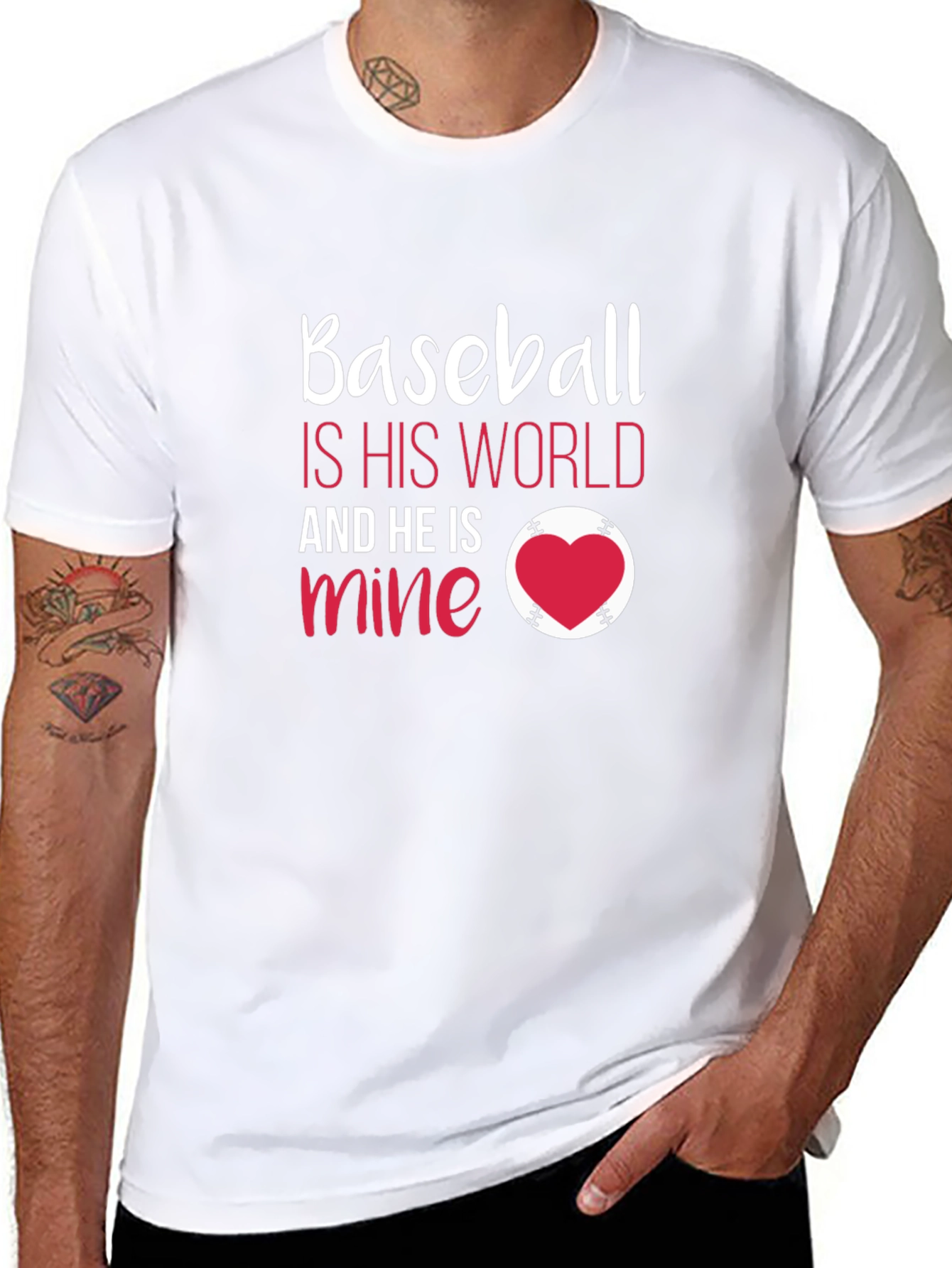 Baseball is His World Tee
