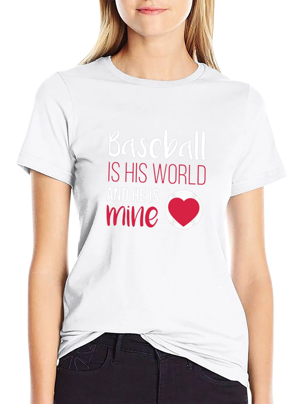 Baseball is His World Tee