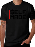 Self Made Graphic Tee - Bold Statement T-Shirt