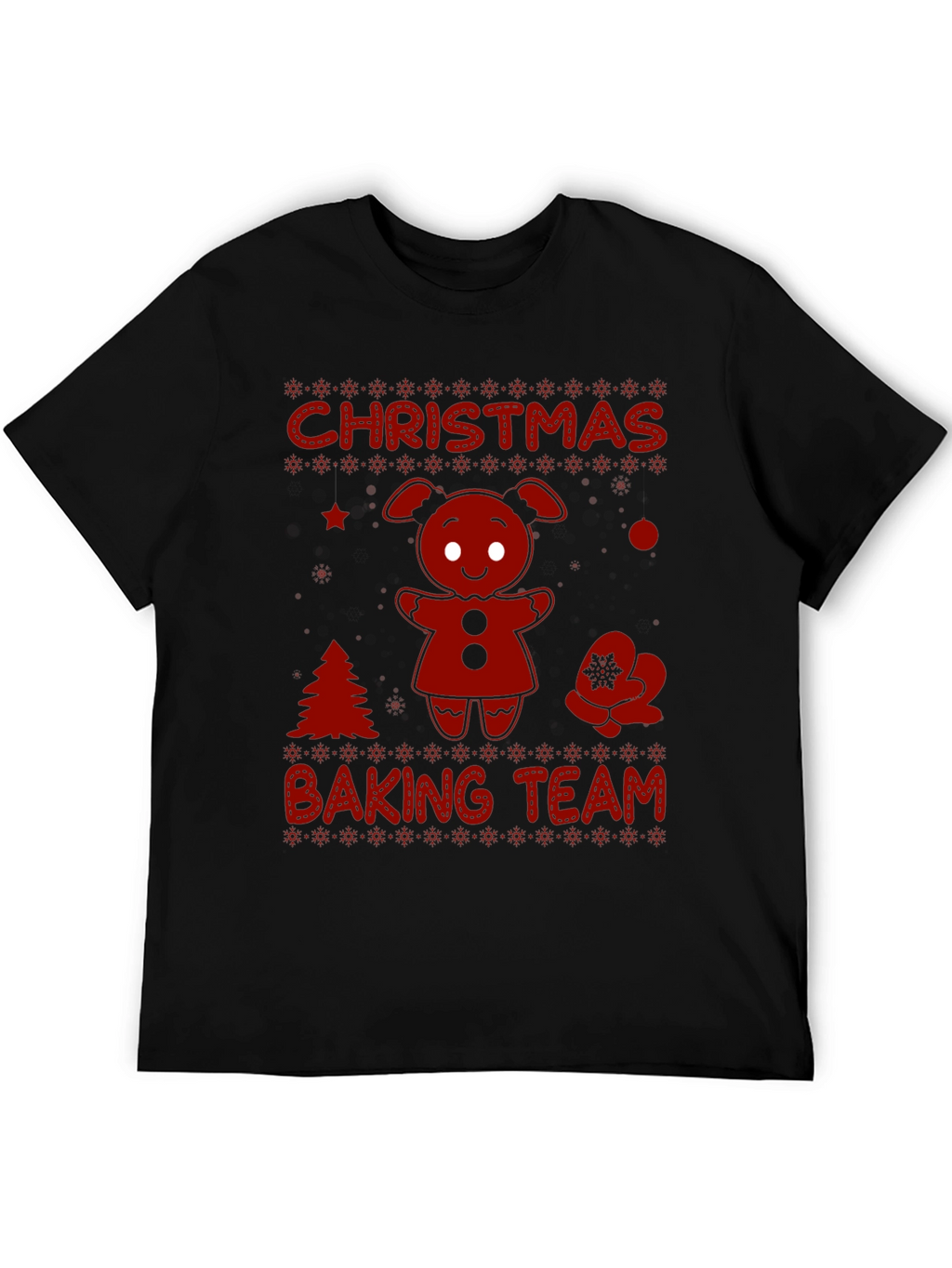 Christmas Baking Team Gingerbread Tee