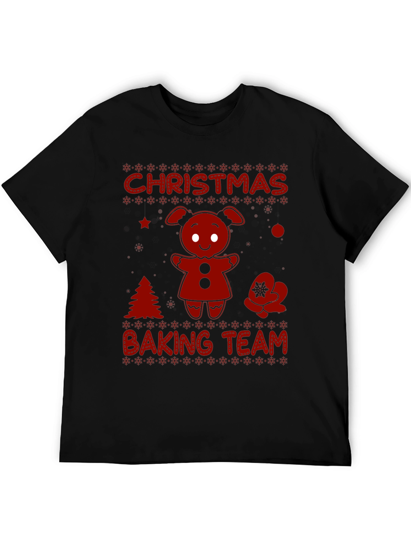 Christmas Baking Team Gingerbread Tee