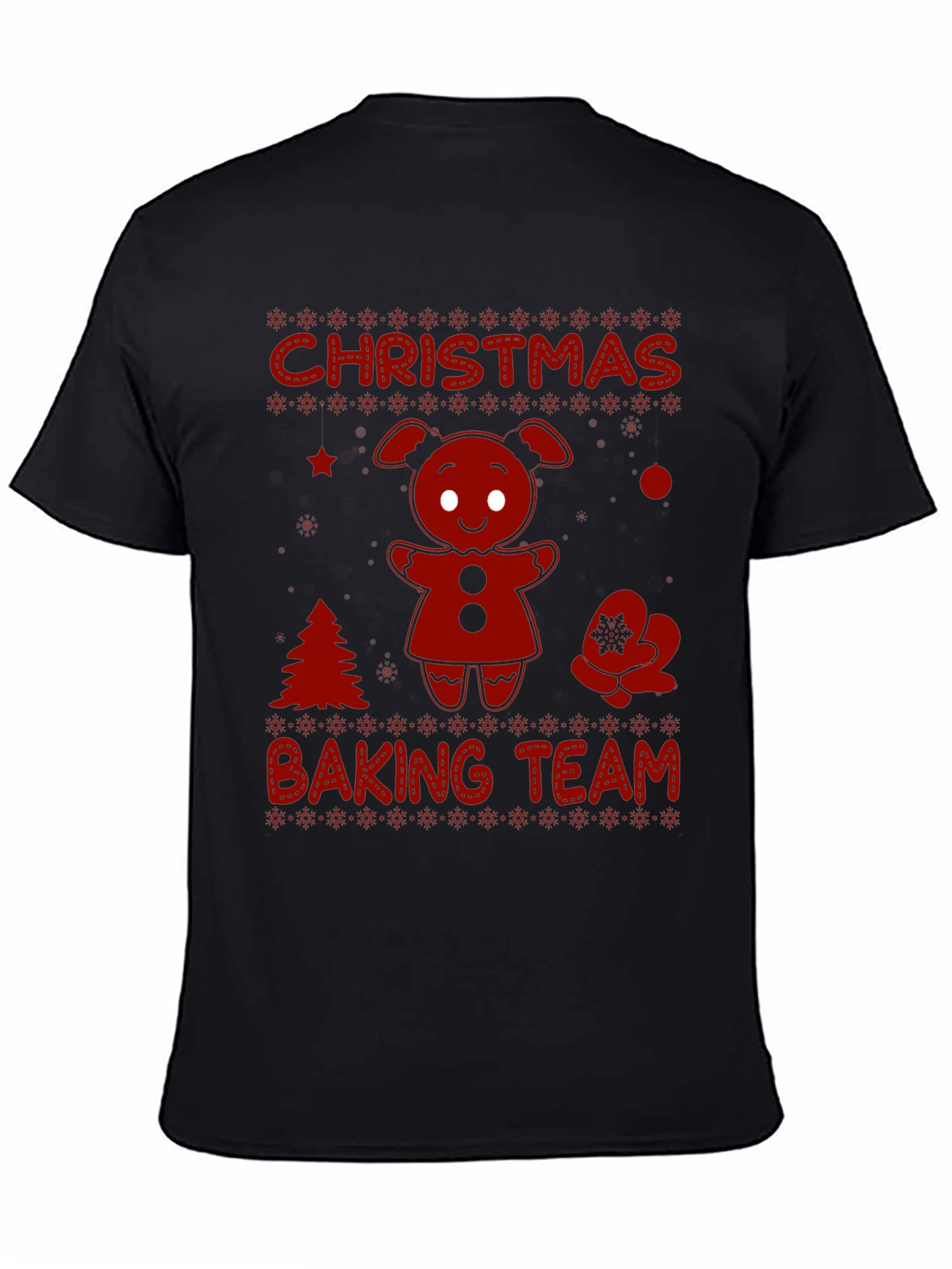 Christmas Baking Team Gingerbread Tee