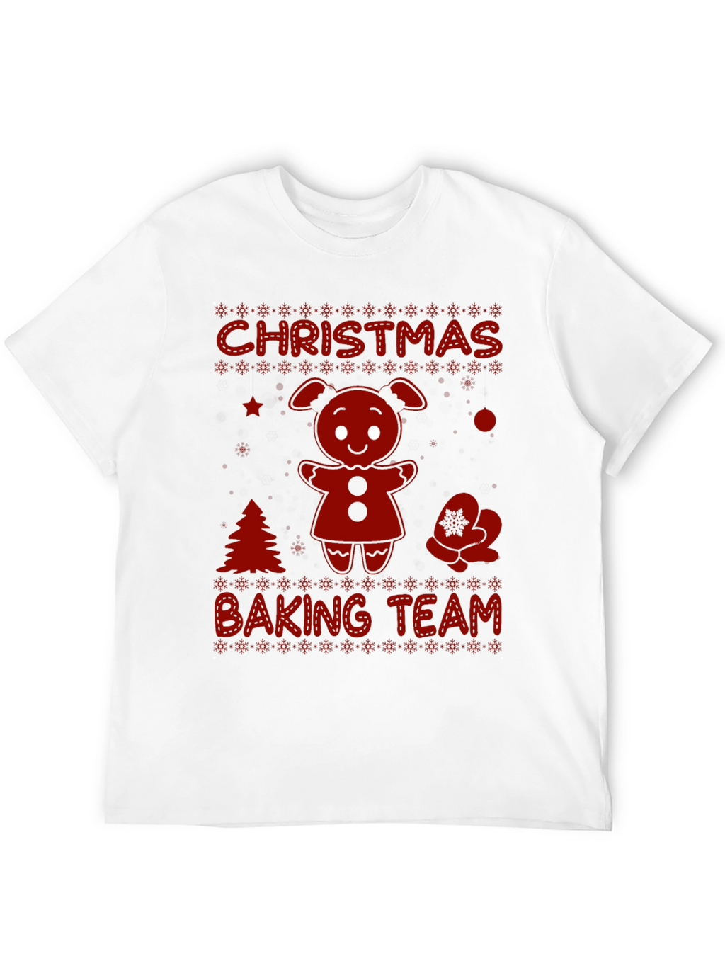 Christmas Baking Team Gingerbread Tee