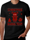 Christmas Baking Team Gingerbread Tee
