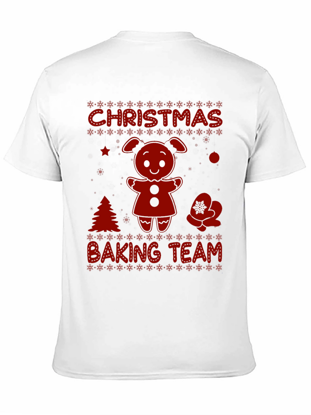 Christmas Baking Team Gingerbread Tee