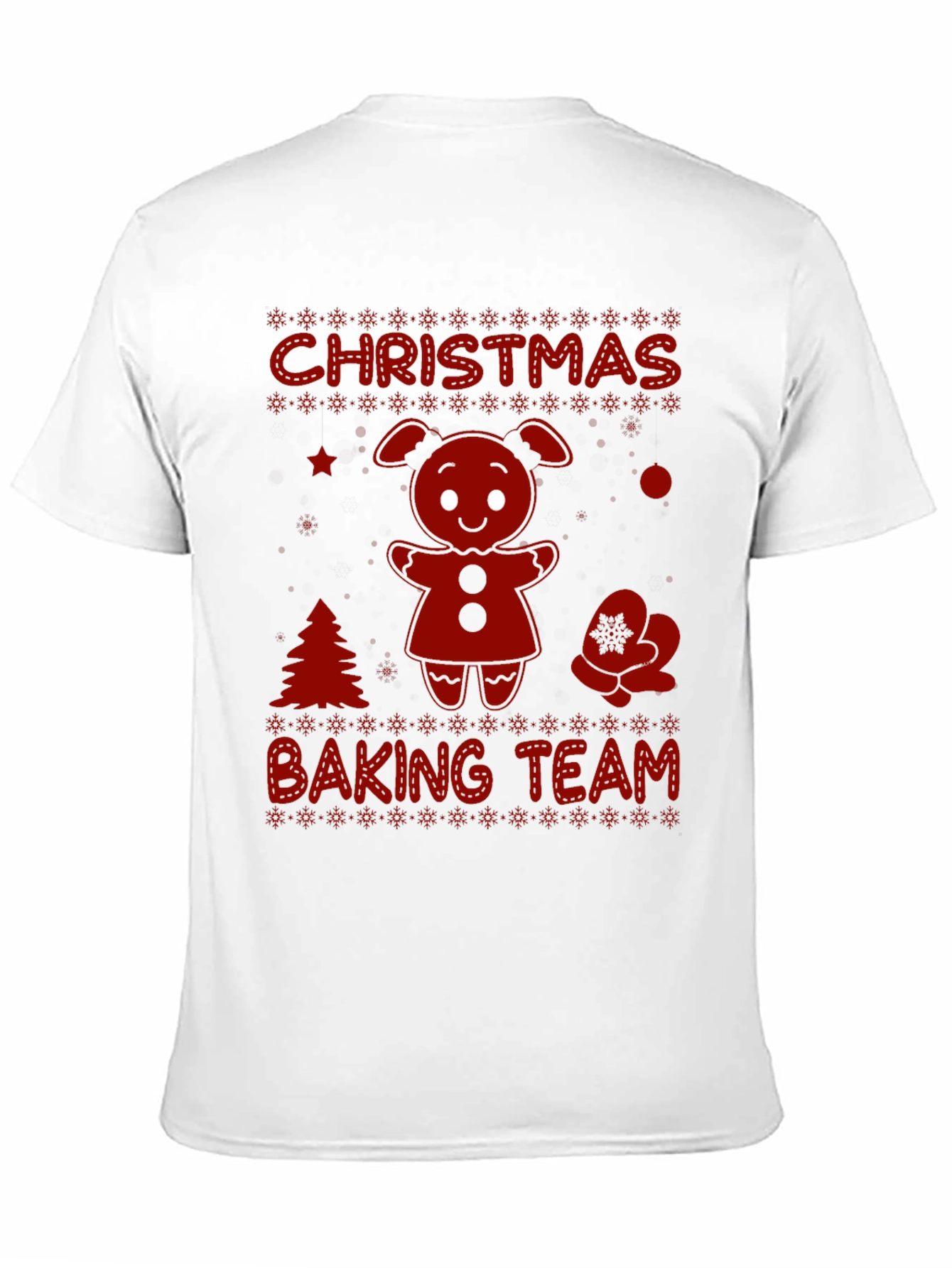 Christmas Baking Team Gingerbread Tee