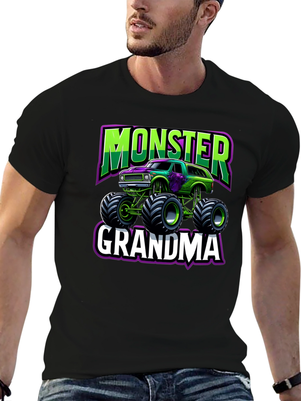 Monster Grandma Truck T-Shirt