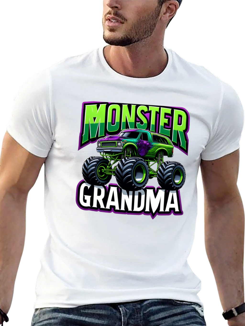 Monster Grandma Truck T-Shirt