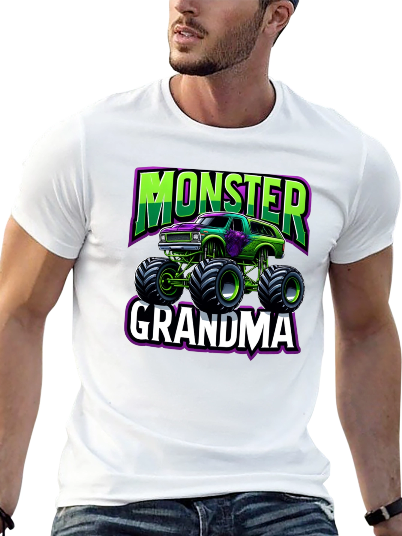 Monster Grandma Truck T-Shirt