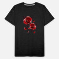 two beautiful mesmerizing red roses