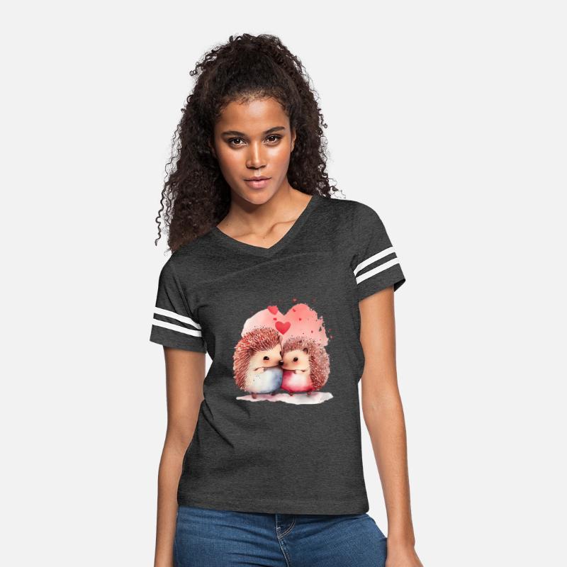Two Loving Hedgehogs In Love Hedgehog