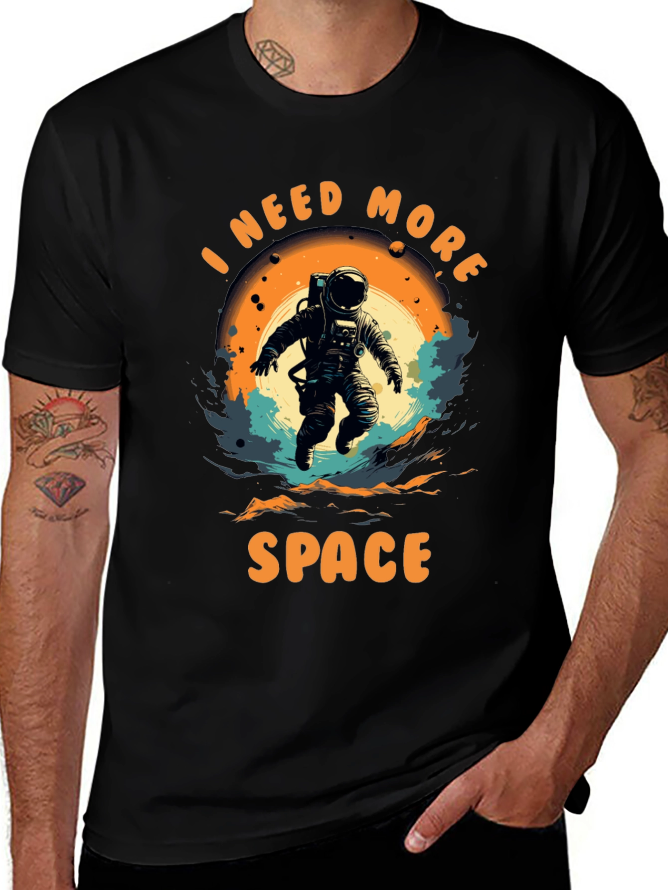 I Need More Space Graphic T-Shirt