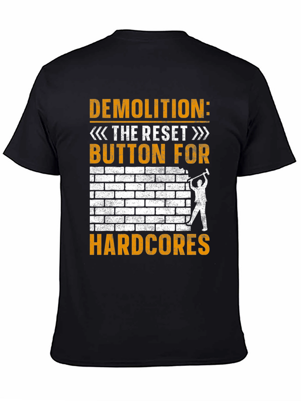 Demolition Reset Button Hardcore T-Shirt