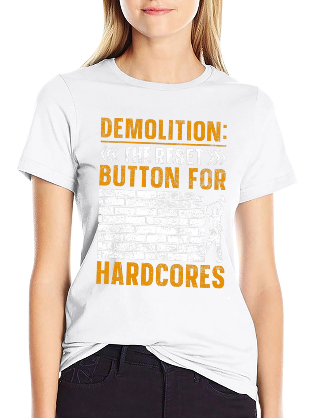 Demolition Reset Button Hardcore T-Shirt