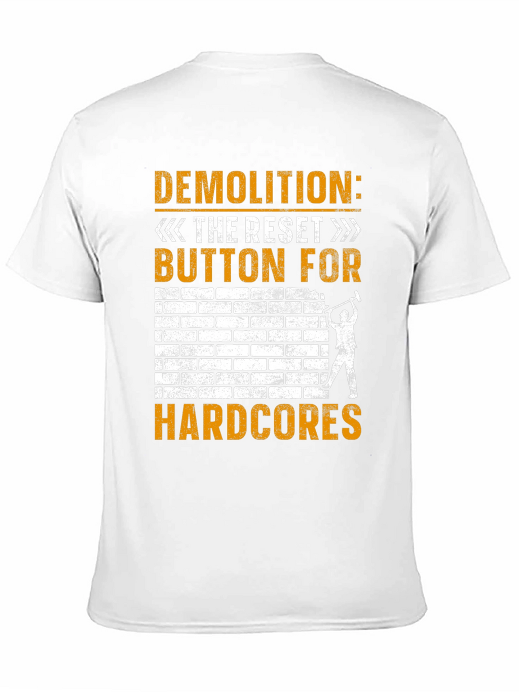 Demolition Reset Button Hardcore T-Shirt