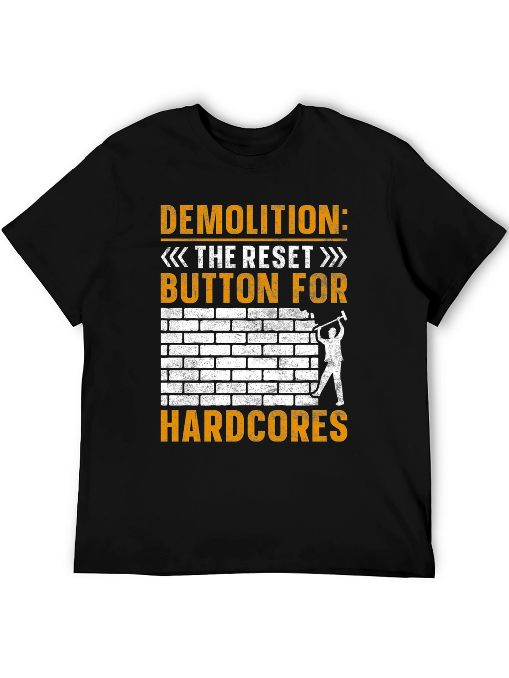 Demolition Reset Button Hardcore T-Shirt