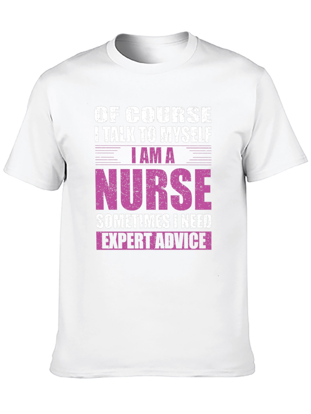 Nurse Expert Advice T-Shirt - Black
