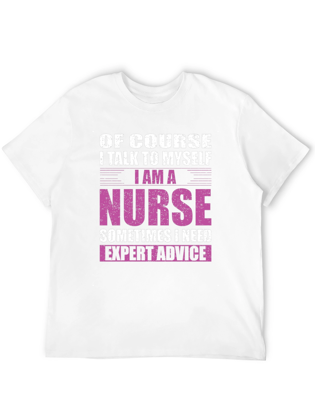 Nurse Expert Advice T-Shirt - Black