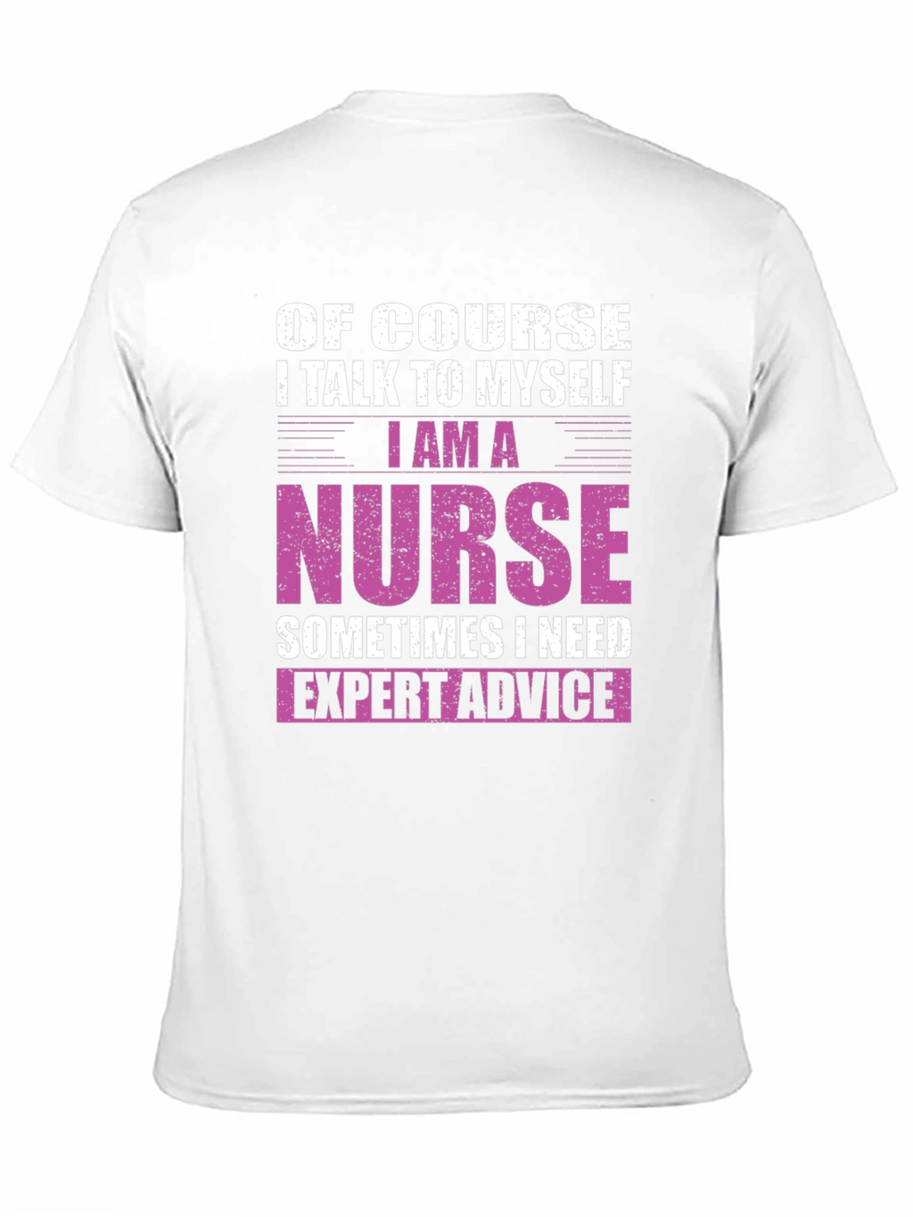 Nurse Expert Advice T-Shirt - Black