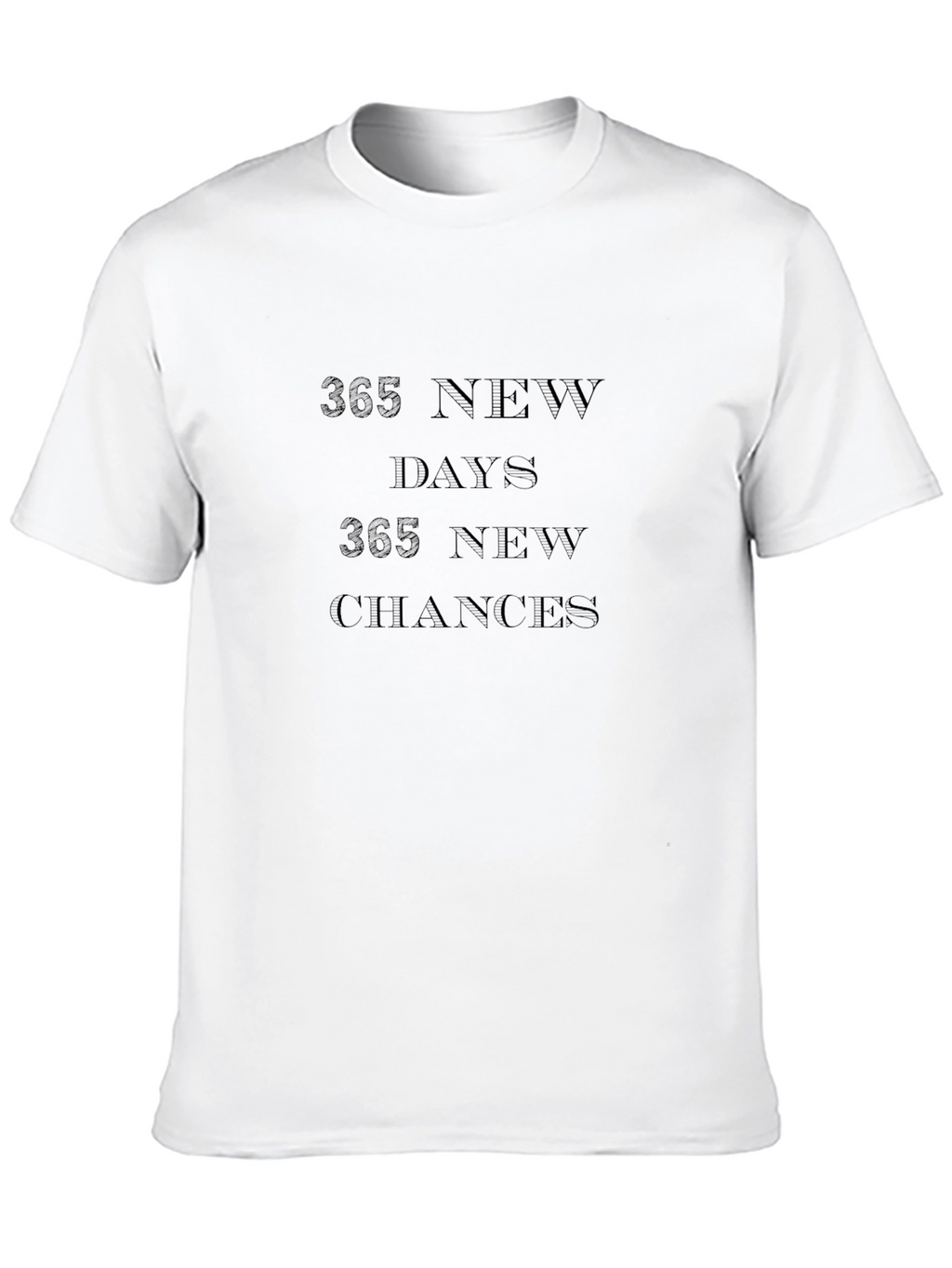 Inspirational 365 New Days Graphic Tee
