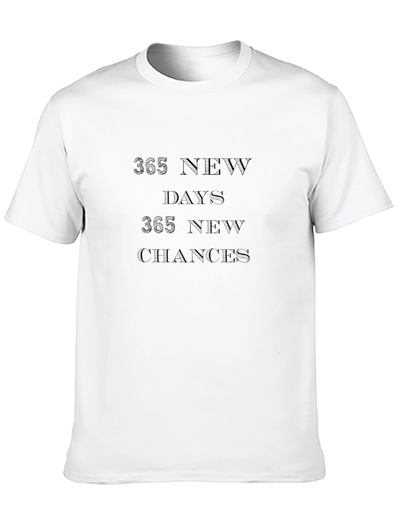 Inspirational 365 New Days Graphic Tee