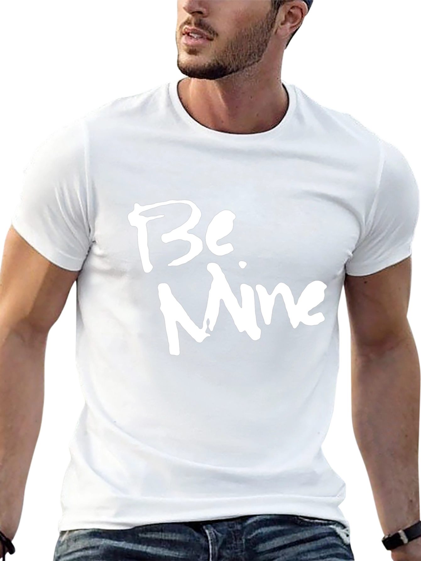 Be Mine Black Graphic Tee
