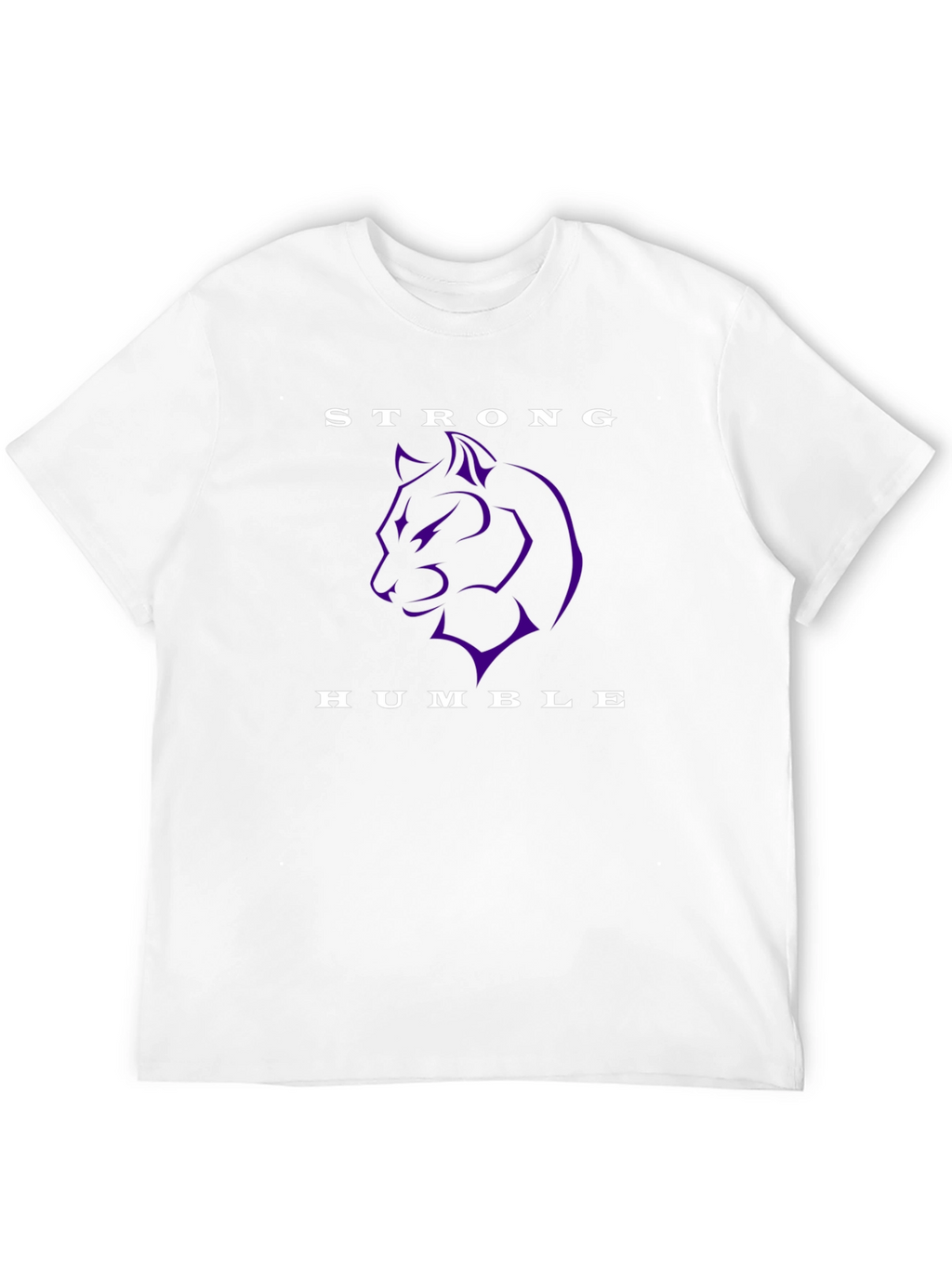 Strong Humble T-Shirt - Athletic Fit Quality Cotton