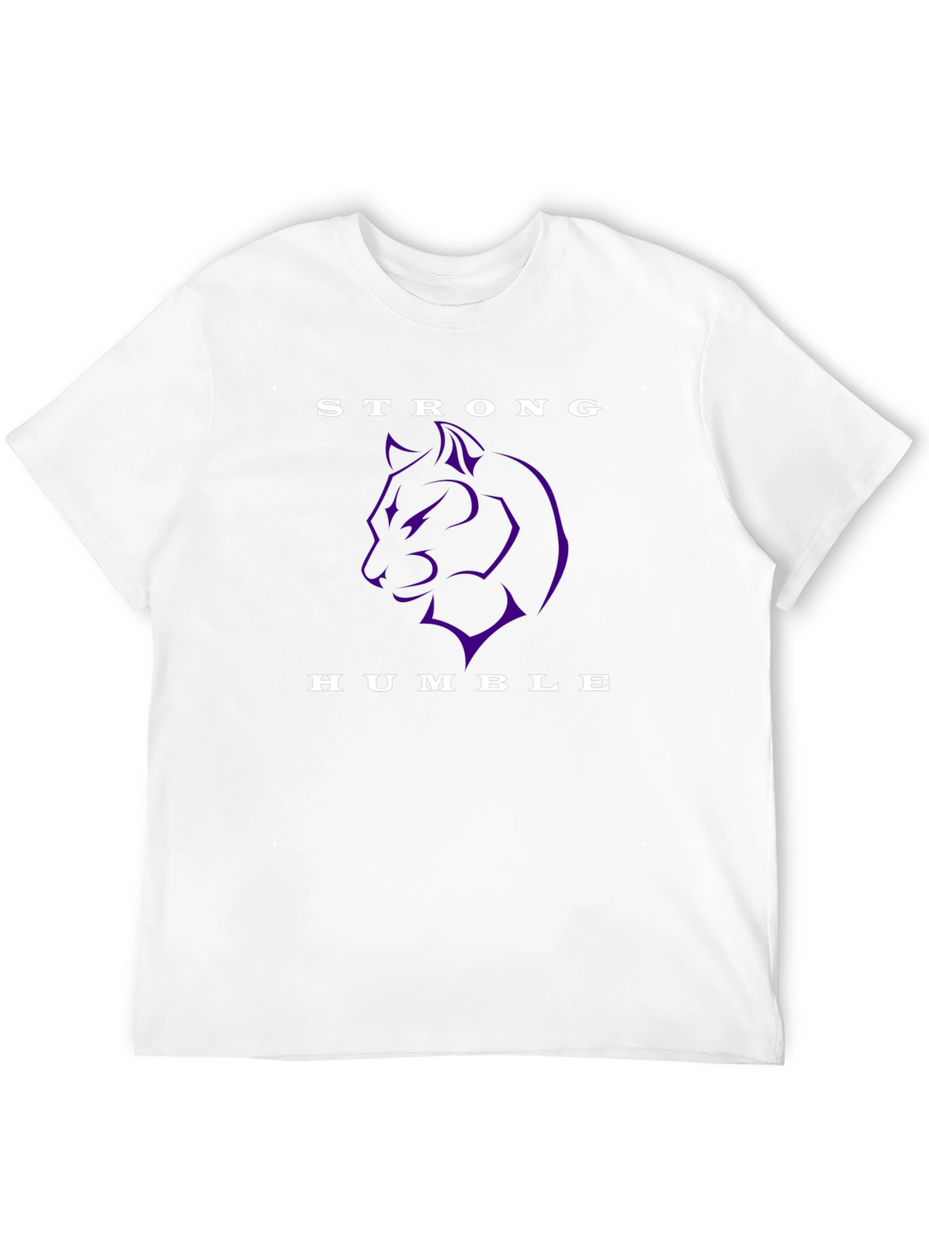 Strong Humble T-Shirt - Athletic Fit Quality Cotton