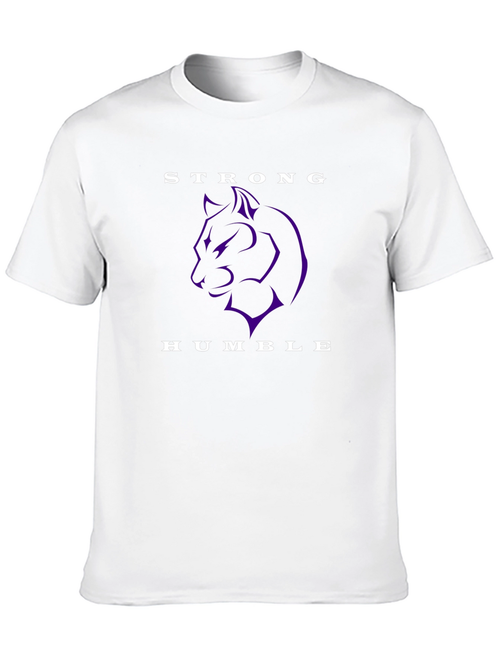 Strong Humble T-Shirt - Athletic Fit Quality Cotton
