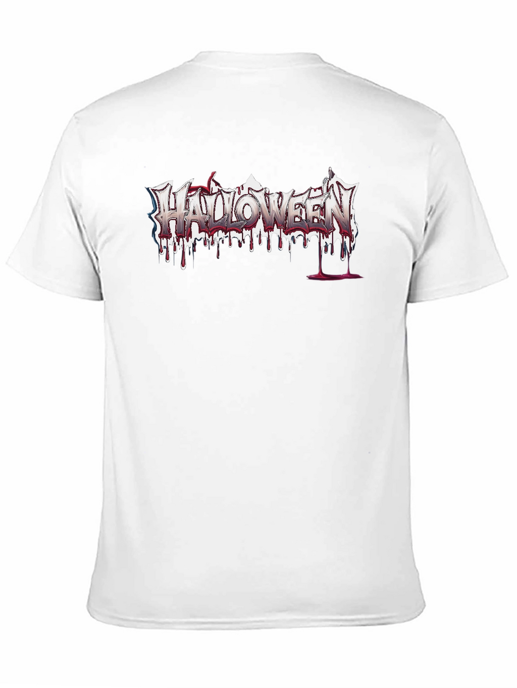 Halloween Bleeding Logo Black T-Shirt