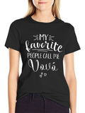 My Favorite People Call Me Vovo T-Shirt