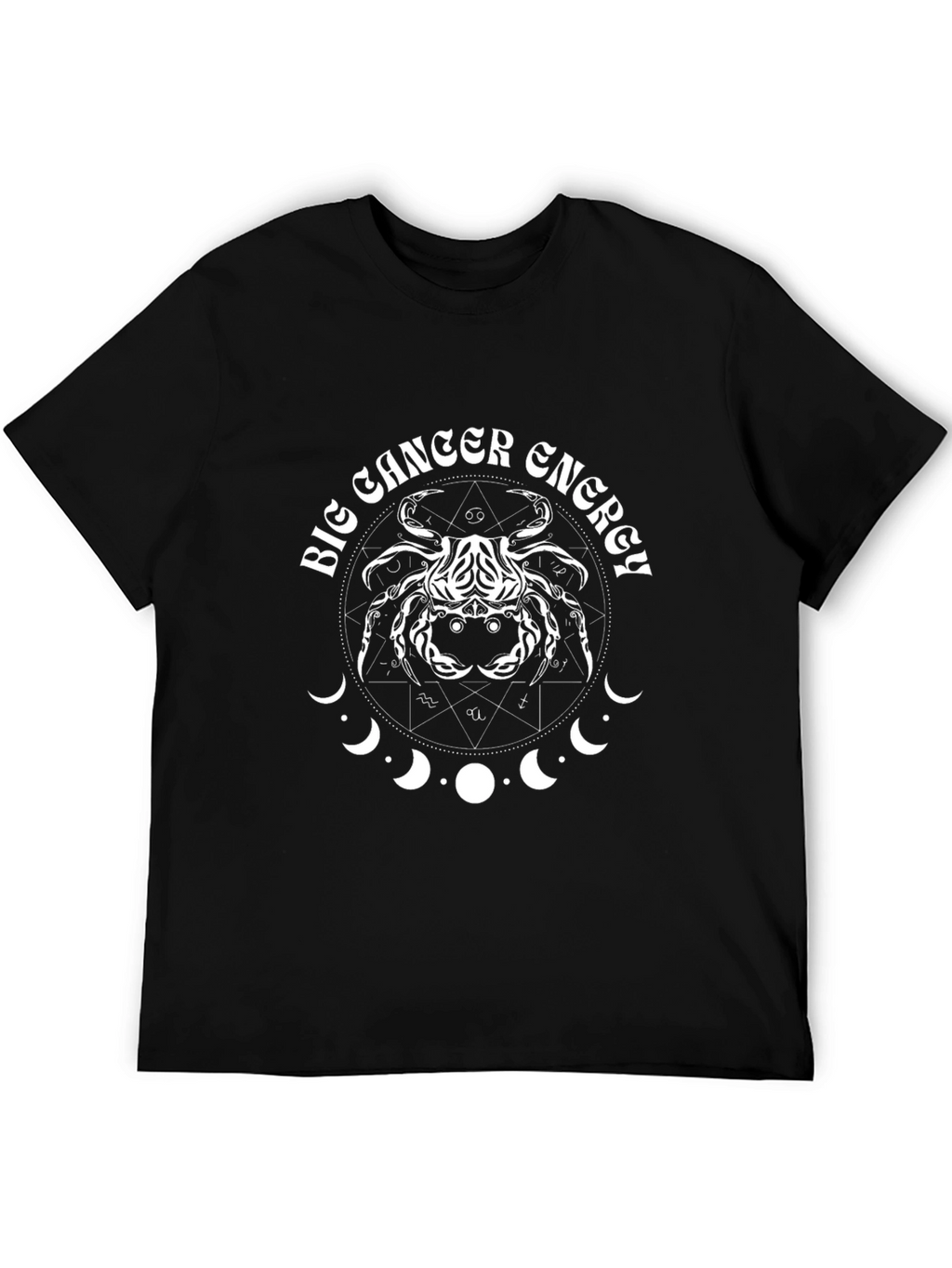 Big Cancer Energy Graphic T-Shirt