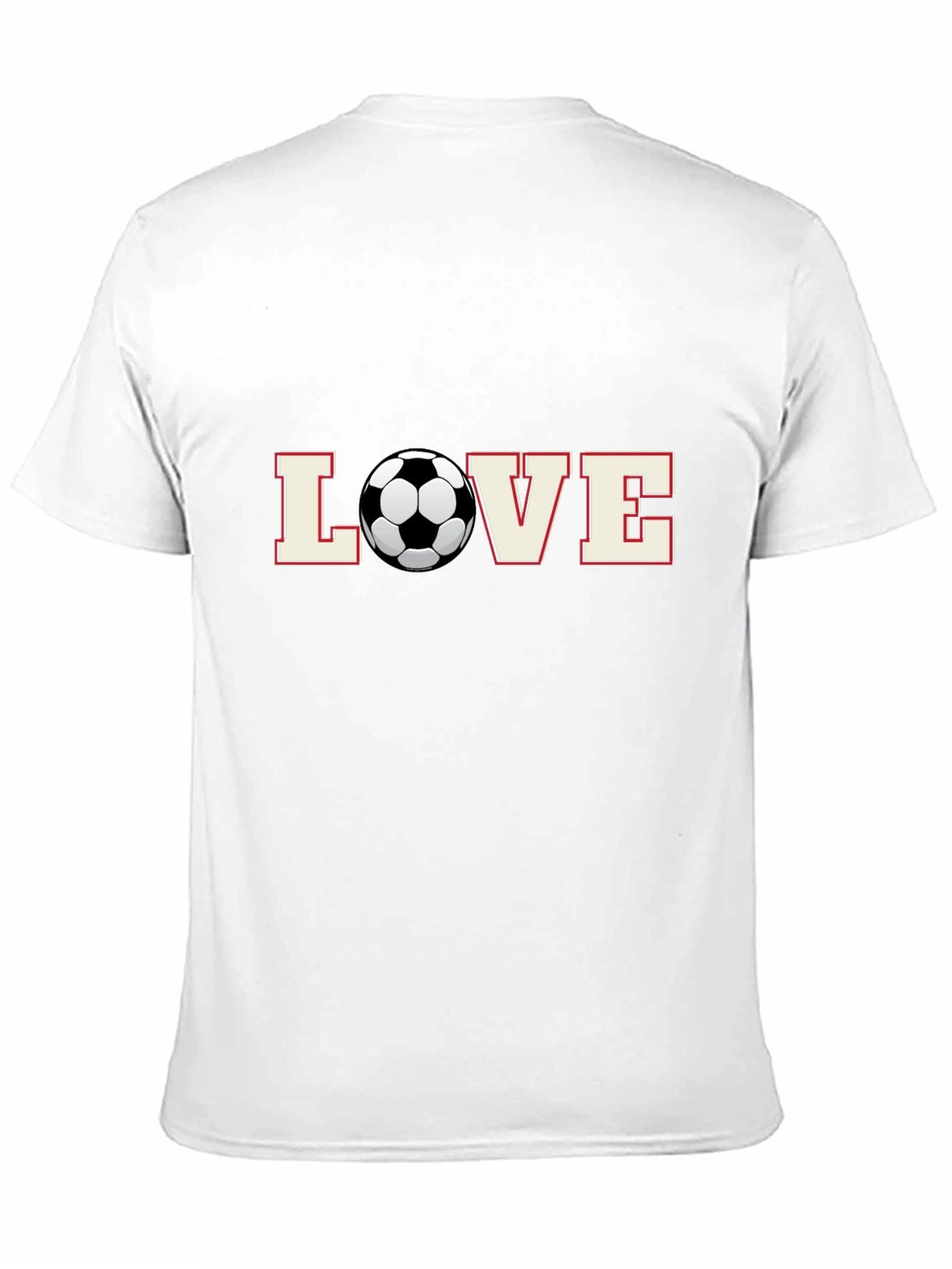 Soccer Love T-Shirt - Black