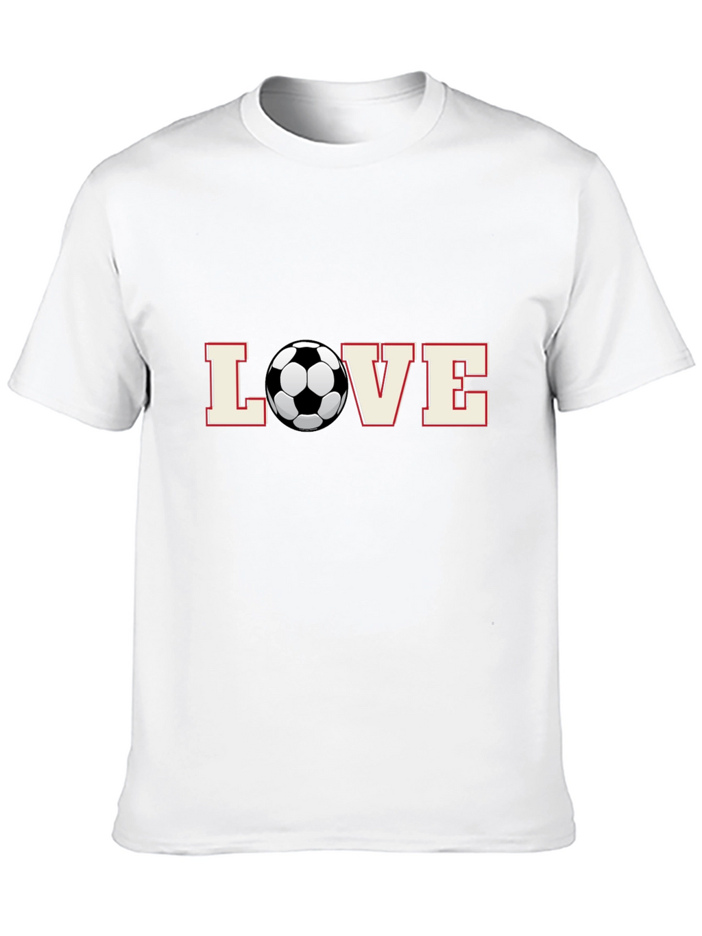Soccer Love T-Shirt - Black