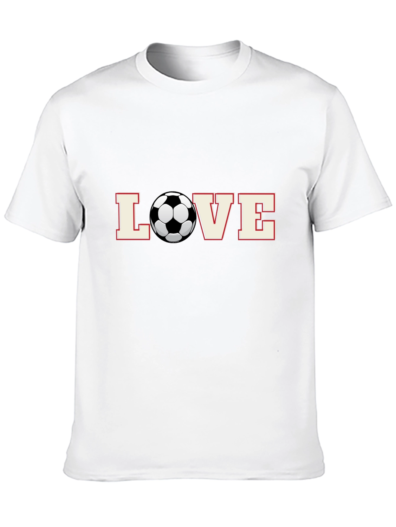 Soccer Love T-Shirt - Black