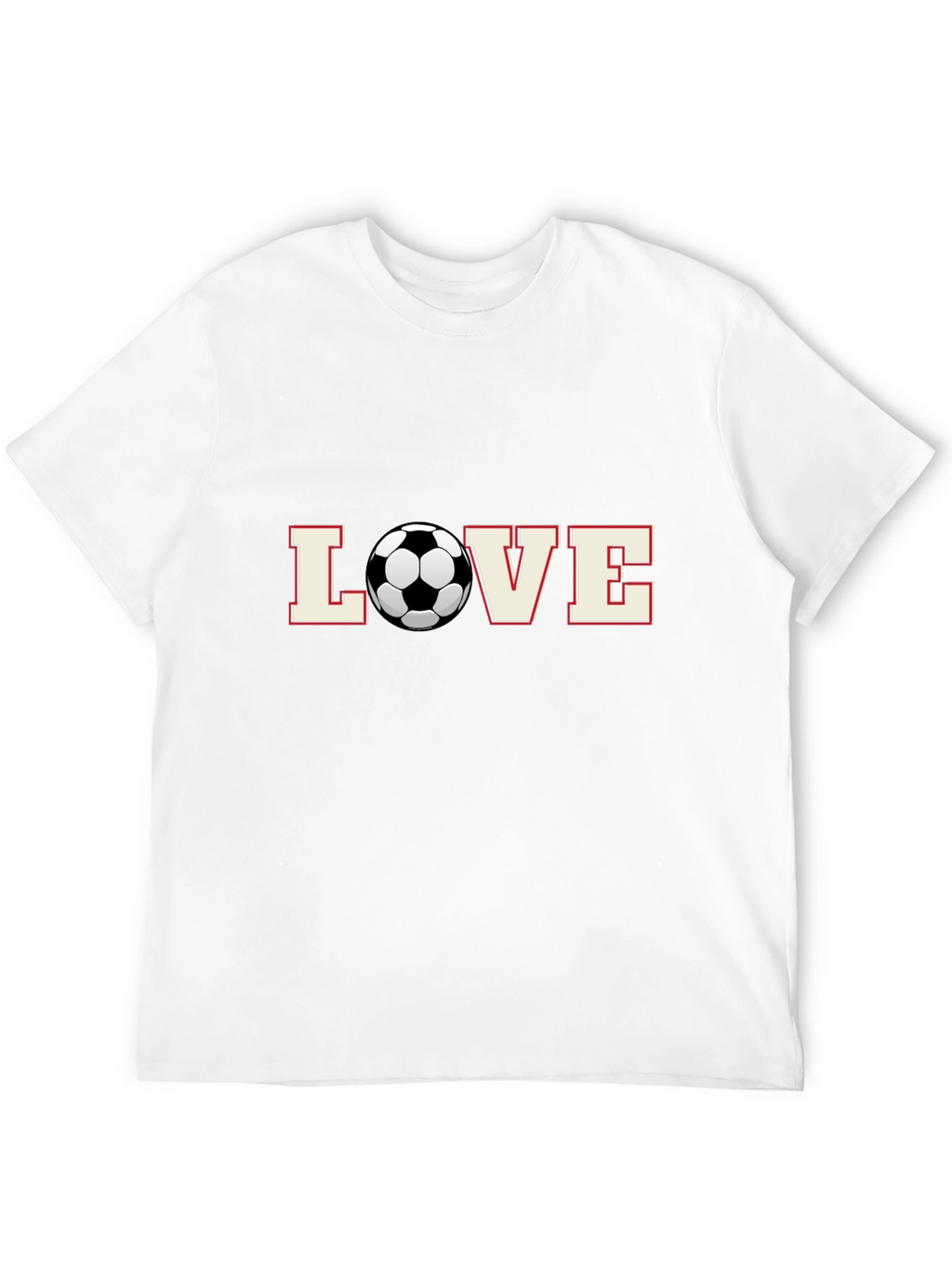 Soccer Love T-Shirt - Black