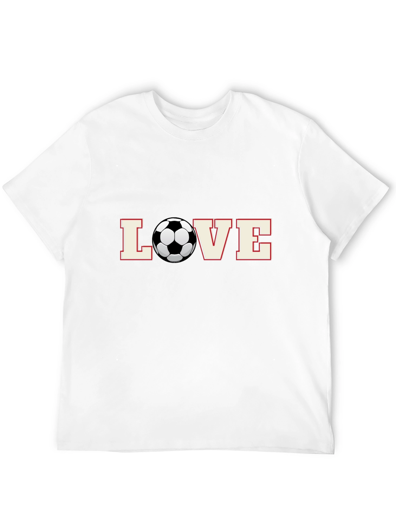Soccer Love T-Shirt - Black