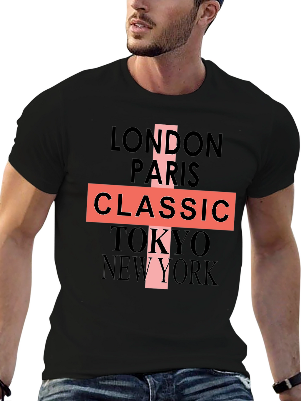 Classic World Cities Graphic Tee