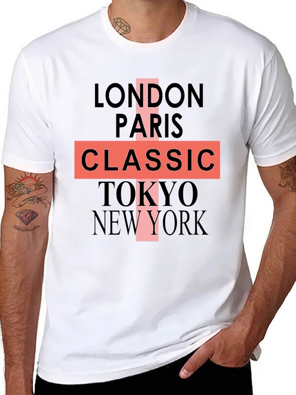 Classic World Cities Graphic Tee