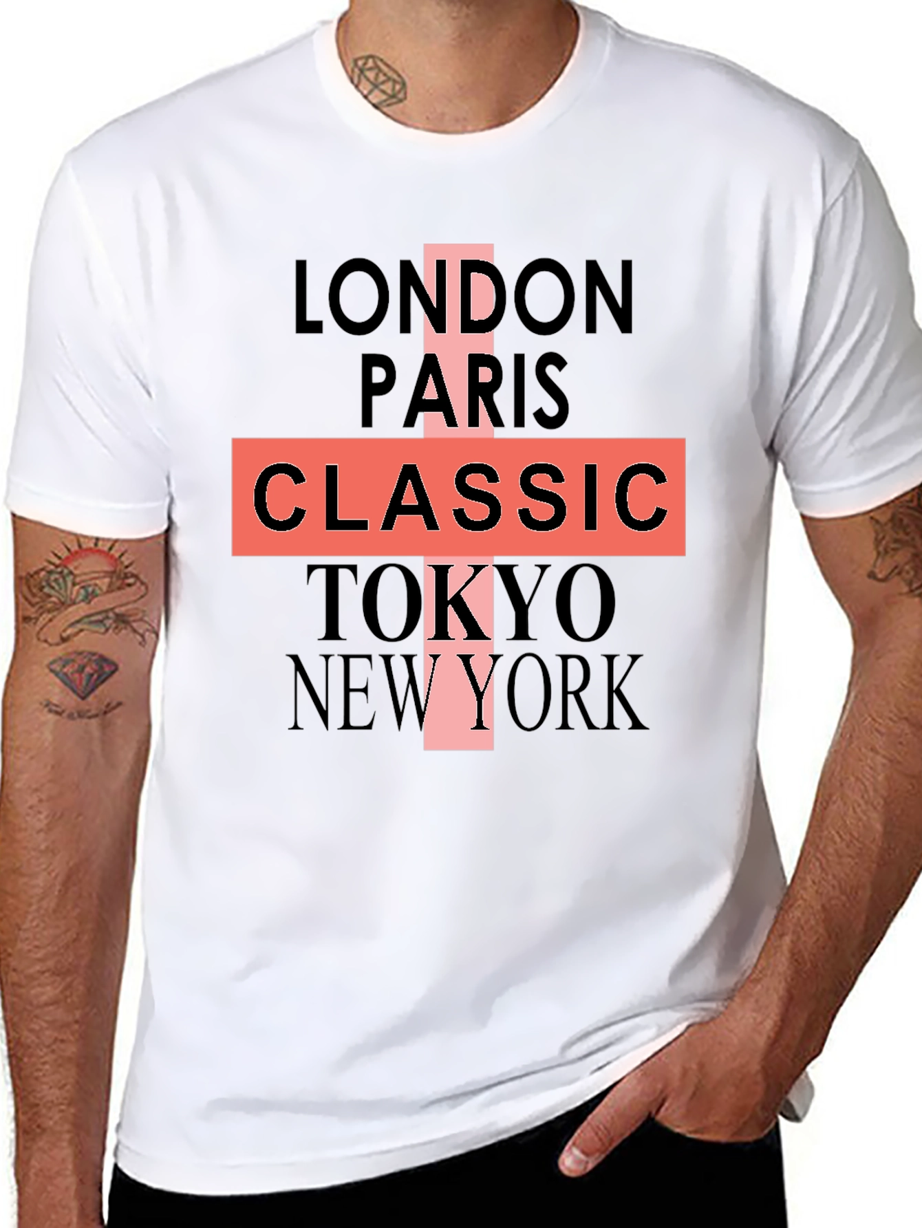 Classic World Cities Graphic Tee