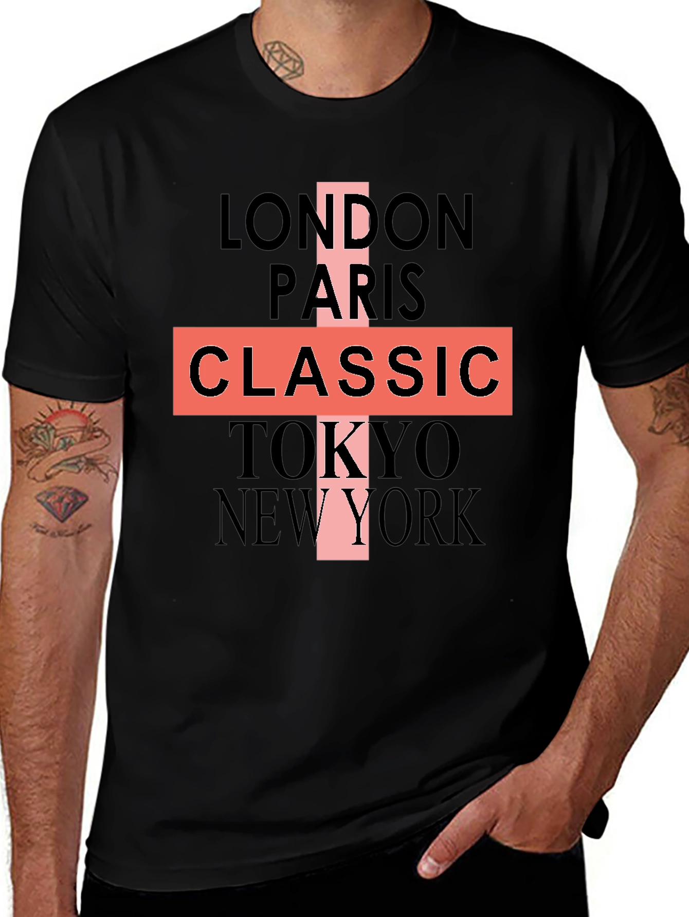 Classic World Cities Graphic Tee