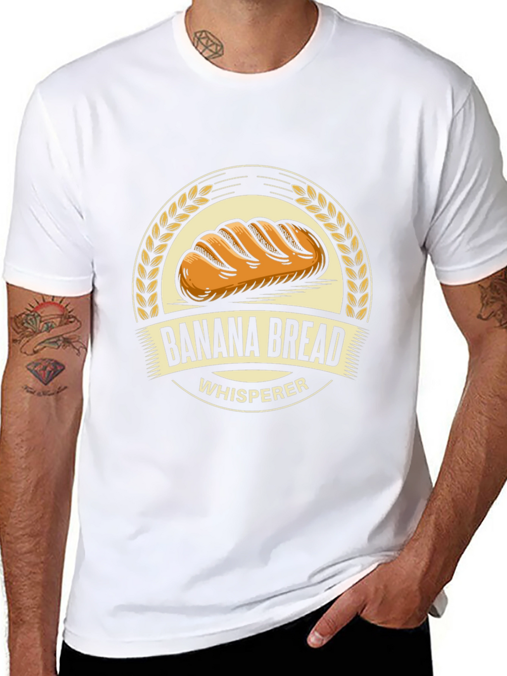 Banana Bread Whisperer Funny T-Shirt