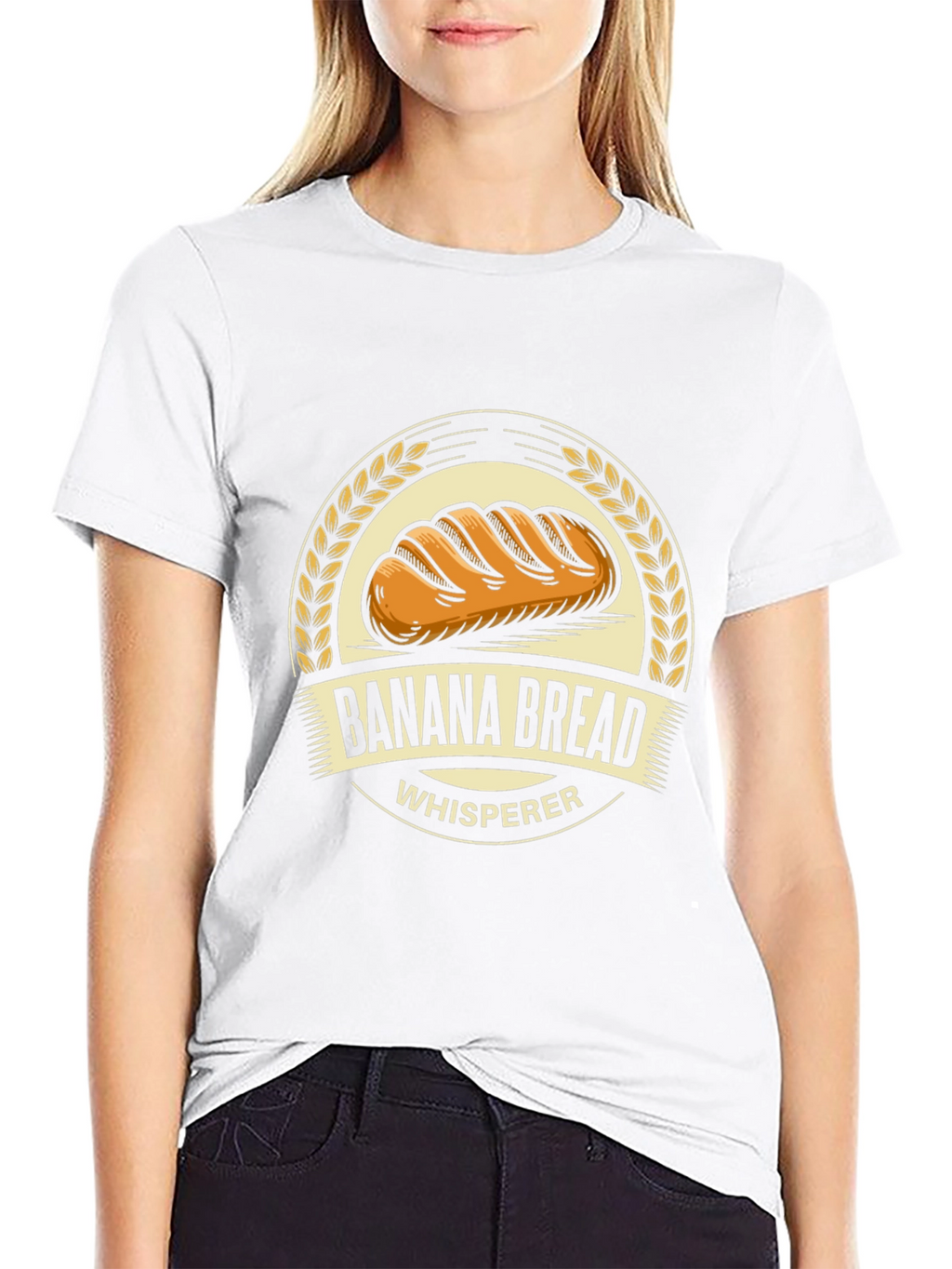 Banana Bread Whisperer Funny T-Shirt