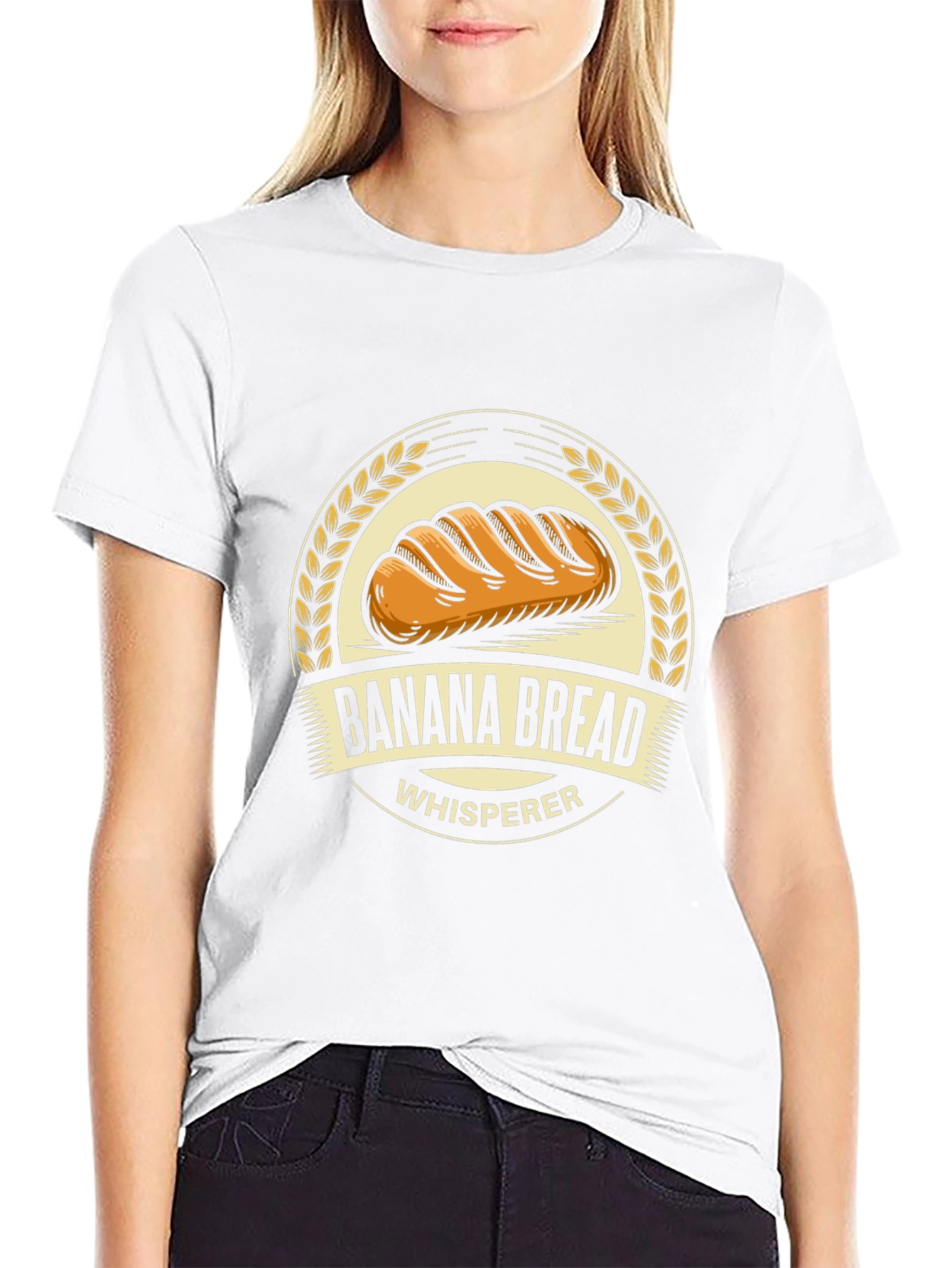 Banana Bread Whisperer Funny T-Shirt