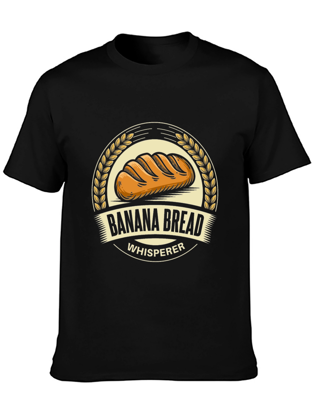 Banana Bread Whisperer Funny T-Shirt