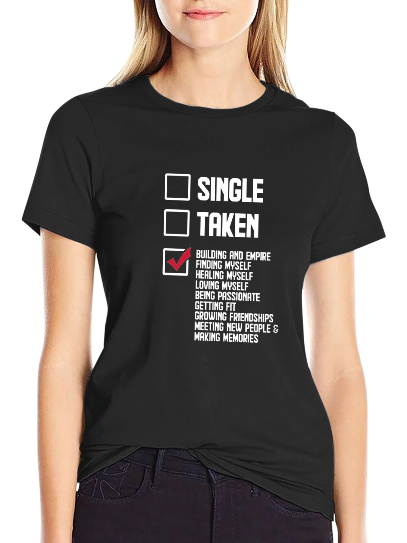 Single Taken Building Empire Graphic T-Shirt
