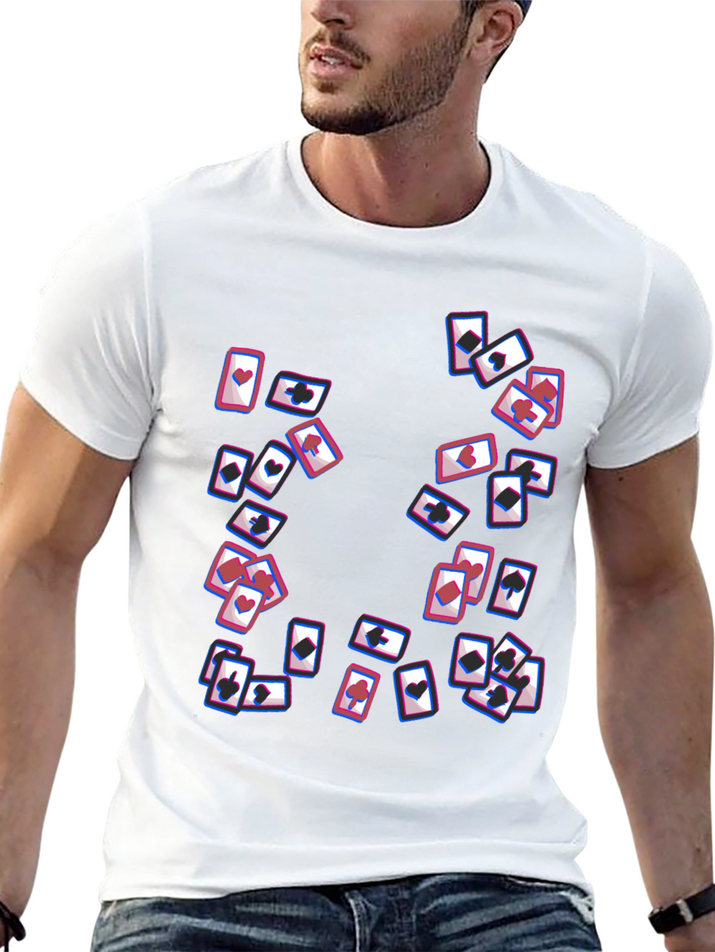 Playing Card Graphic Tee