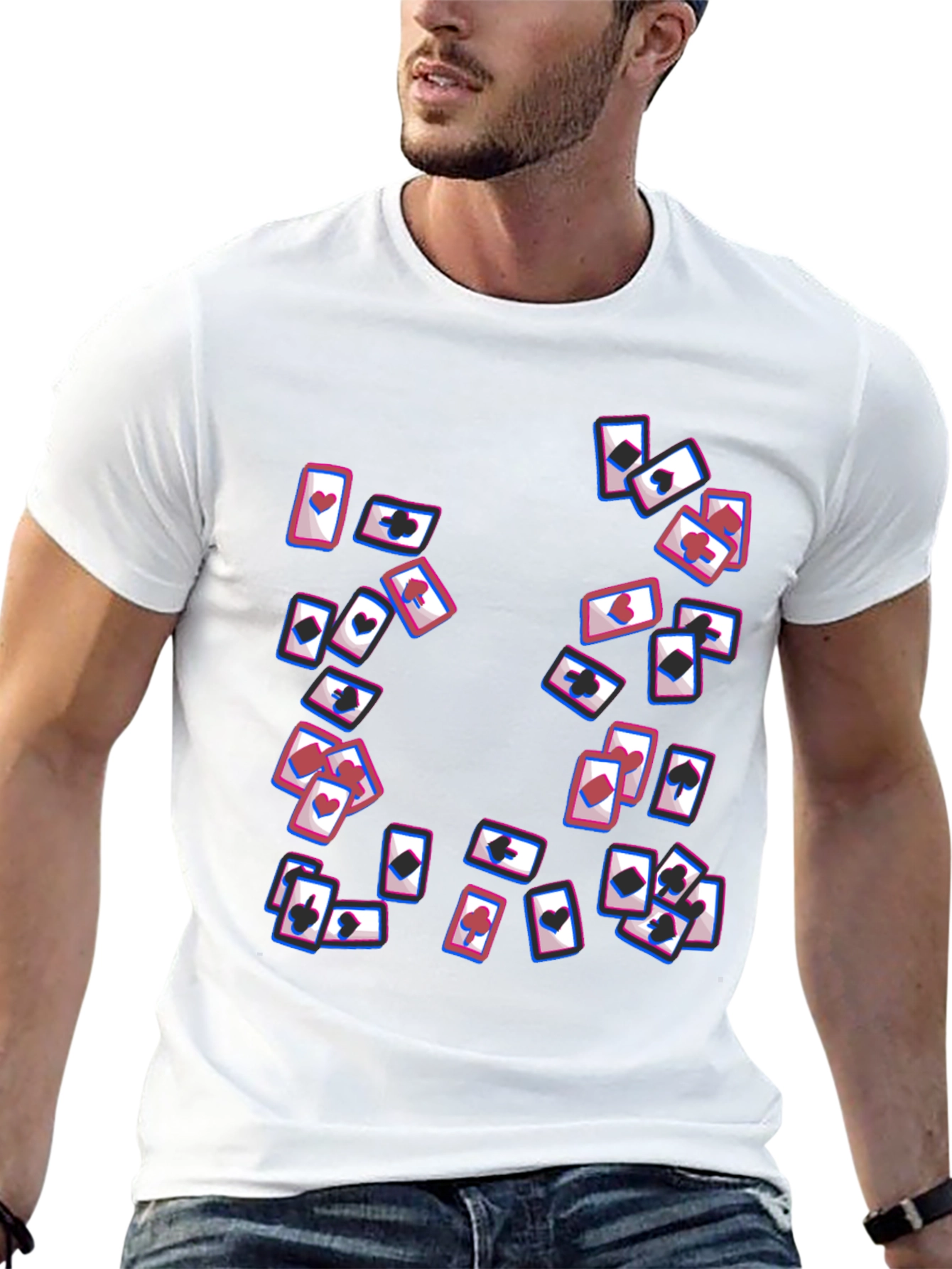 Playing Card Graphic Tee